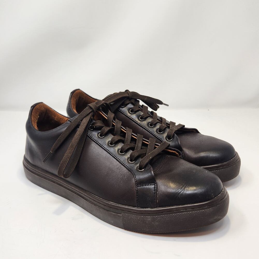 Thursday Everyday Brown Leather Sneakers Men Size 11 Casual Comfort Shoe Lace Up